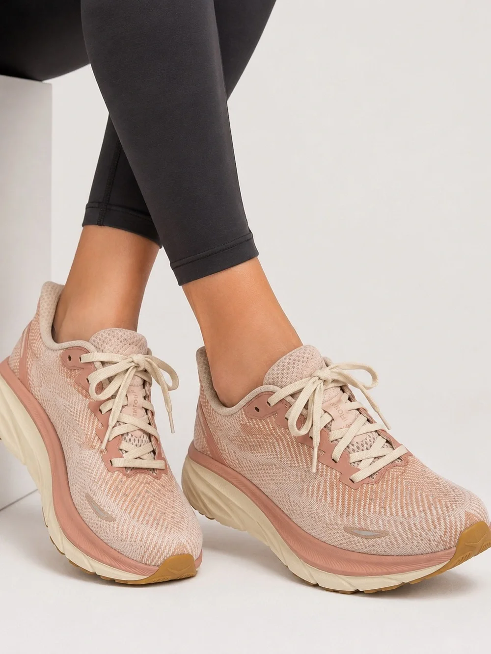 Hoka Women's Blush Knit Athletic Sneakers